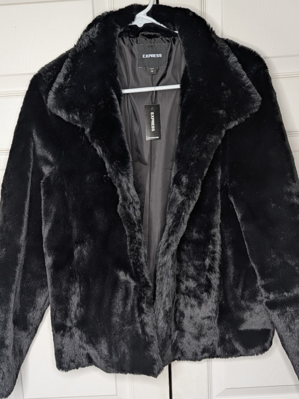 NWT Express Faux Fur Jacket